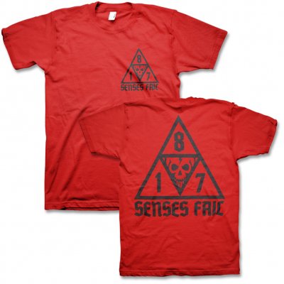 senses-fail - 817 Skull Tee