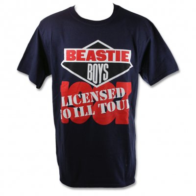 beastie-boys - Licensed To Ill 1987 Tee (Navy)