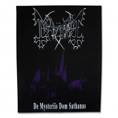 Mayhem - De Mysteriis Dom Sathanas Back Patch