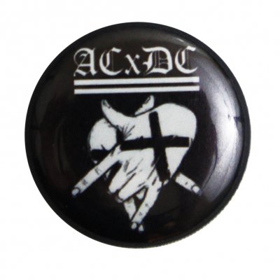 acxdc - Hands Button (1")
