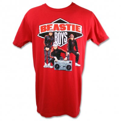 beastie-boys - Solid Gold Hits Tee (Red)