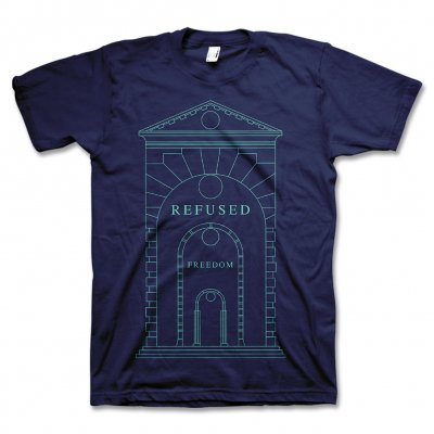 Refused - Arch T-Shirt (Navy) - Men's