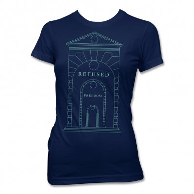Refused - Arch T-Shirt (Navy) - Women's