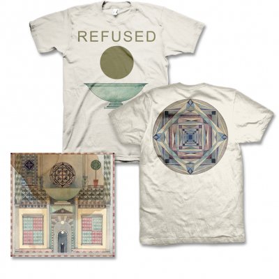 Refused - Freedom CD & Chalice Mens Tee (Natural) Bundle