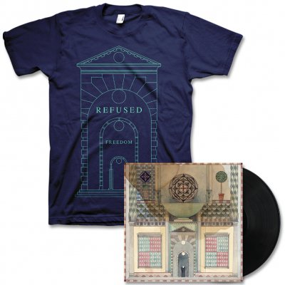 Refused - Freedom LP (Black) & Arch Mens or Womens Tee Bundle