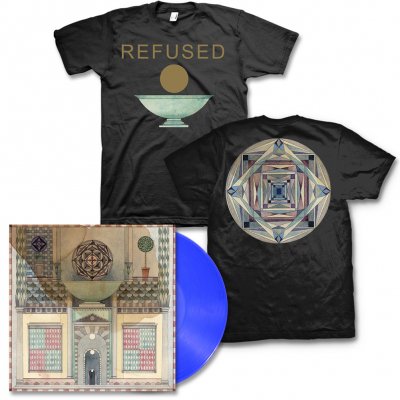Refused - Freedom LP (Blue) & Chalice Tee (Black) Mens or Womens
