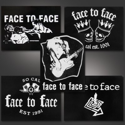 face-to-face - 5 Piece Sticker Pack