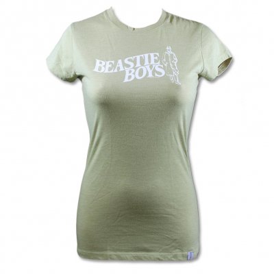beastie-boys - Women's Man In Coat Tee (Olive)