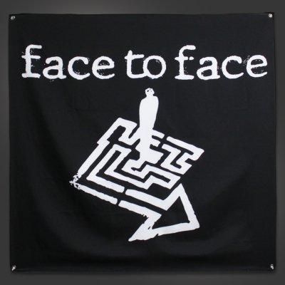 face-to-face - Maze Flag (48" x 48")