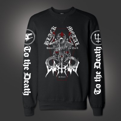 watain - Sworn To The Dark Crew Neck Sweatshirt (Black)