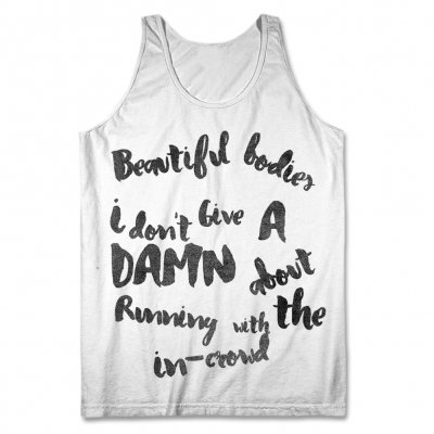 Beautiful Bodies - I Don't Give A Damn Tank Top - Men's