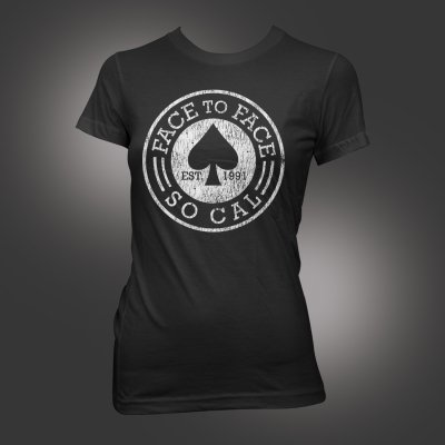 Face To Face - Spade T-Shirt - Women's (Black)