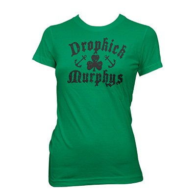 Dropkick Murphys - Kelly Green Anchor Girls T-shirt