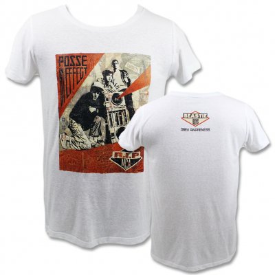 beastie-boys - OBEY x Beastie Boys RIP MCA Tee White