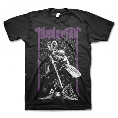 Owl Biker T-Shirt (Black)