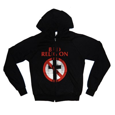 Bad Religion - Classic Distressed Cross Buster AA Zip-up