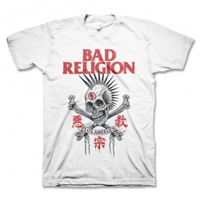 Bad Religion - Tokyo Skull Tee (White)