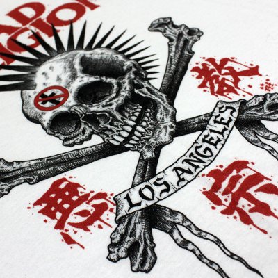 bad-religion - Tokyo Skull Tee (White)