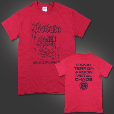 Watain - Slaktmarsch T-Shirt (Red)
