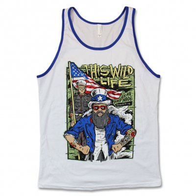 this-wild-life - Freedom Ringer Unisex Tank