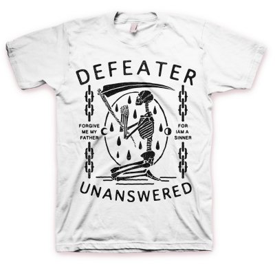 Defeater - Defeater Unanswered Skeleton T-Shirt (White)