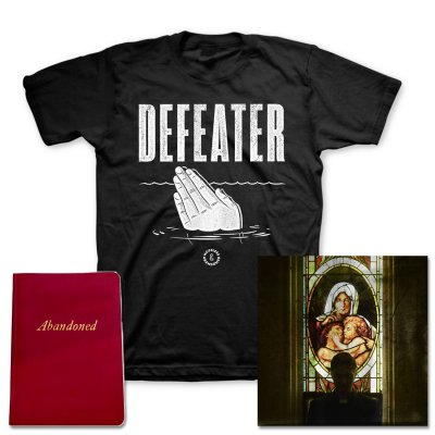defeater - Abandoned CD + Drowning Hands T-Shirt + Deluxe Lyric Book