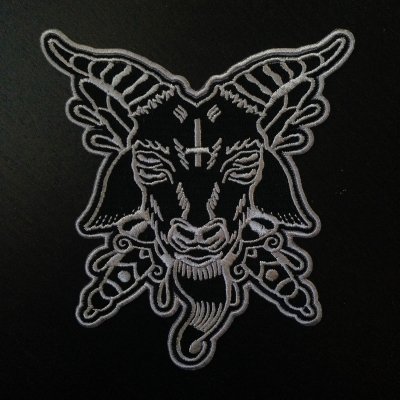 acxdc - Goat Patch (Grey - 4 x 4)