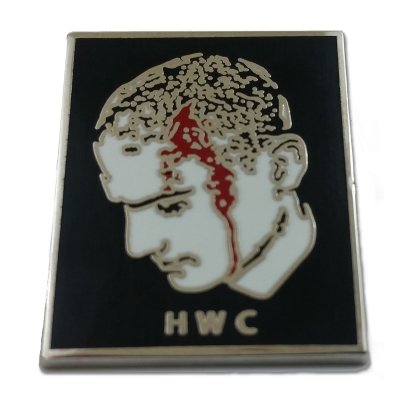 Head Wound City - Bloody Head Enamel Pin