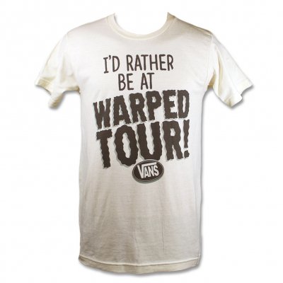 Vans Warped Tour - I'd Rather Be At Warped Tour Tee