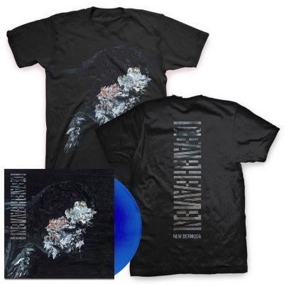 Deafheaven - New Bermuda 2xLP (Deluxe - Blue) & New Bermuda Cover T-Shirt (Black)