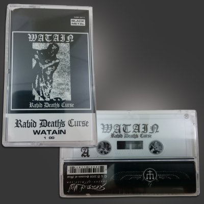 watain - Rabid Death's Curse Cassette Tape
