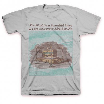The World Is A Beautiful Place & I Am No Longer Afraid To Die - Casket T-Shirt (Ice Grey)
