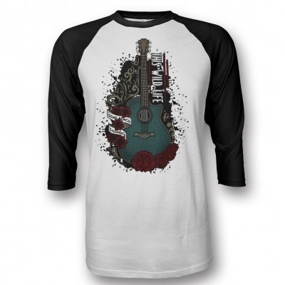 this-wild-life - TWL Acoustic Tattoo Baseball T-Shirt