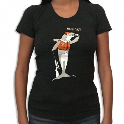 neko-case - Hunting Orca Women's Tee (Black)