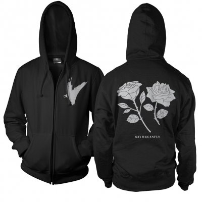 SayWeCanFly - SayWeCanFly Roses Zip Hoodie