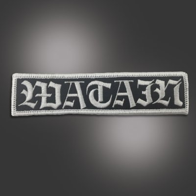 watain - Logo Leather Embroidered Patch