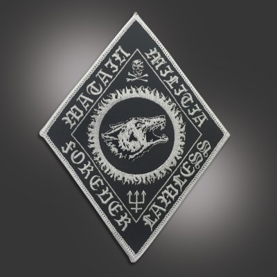 watain - Forever Lawless Leather Embroidered Patch