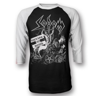 Sodom - Victims Of Death Raglan (Black Body)