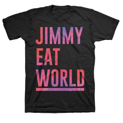 Jimmy Eat World - Stacked Logo T-Shirt (Black)