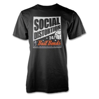 social-distortion - Bail Bonds T-Shirt (Black)