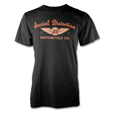 Motorcycle Company Logo T-Shirt (Black)