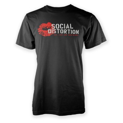 Sex, Love, Rock N' Roll T-Shirt (Black)