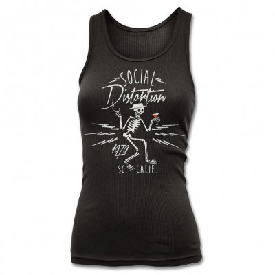 social-distortion - Electric Skelly Tank Top - Women's
