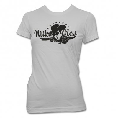 Womens Illustration T-Shirt (Gray)