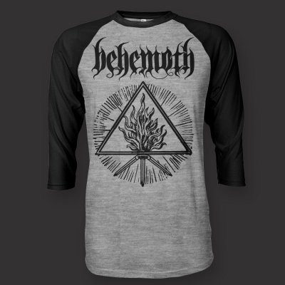 Behemoth - Trinity Raglan (Heather/Black)