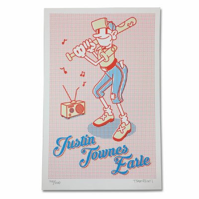 justin-townes-earle - Baseball Poster