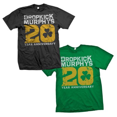 dropkick-murphys - 20th Anniversary Big 20 Custom Tee