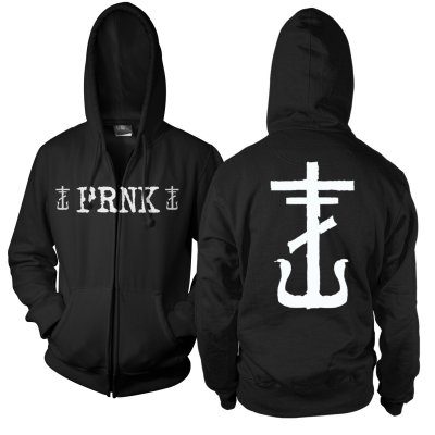 Frank Iero - FRNK Zip Up Sweatshirt (Black)