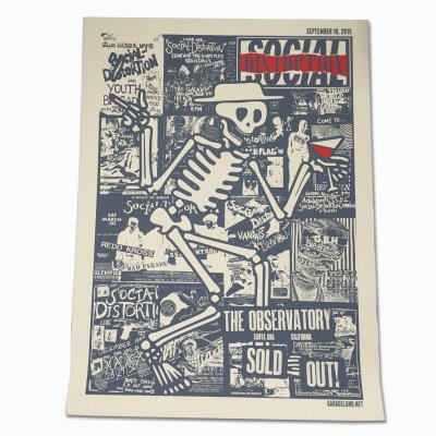 social-distortion - Santa Ana - The Observatory Screen Print (9/16)