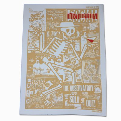 social-distortion - Santa Ana - The Observatory Screen Print (9/15)